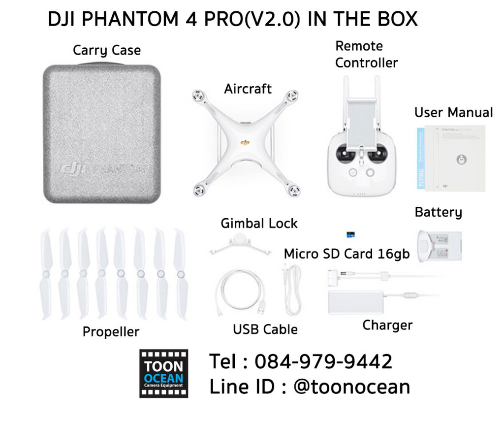 dji phantom 4 pro v2 in the box