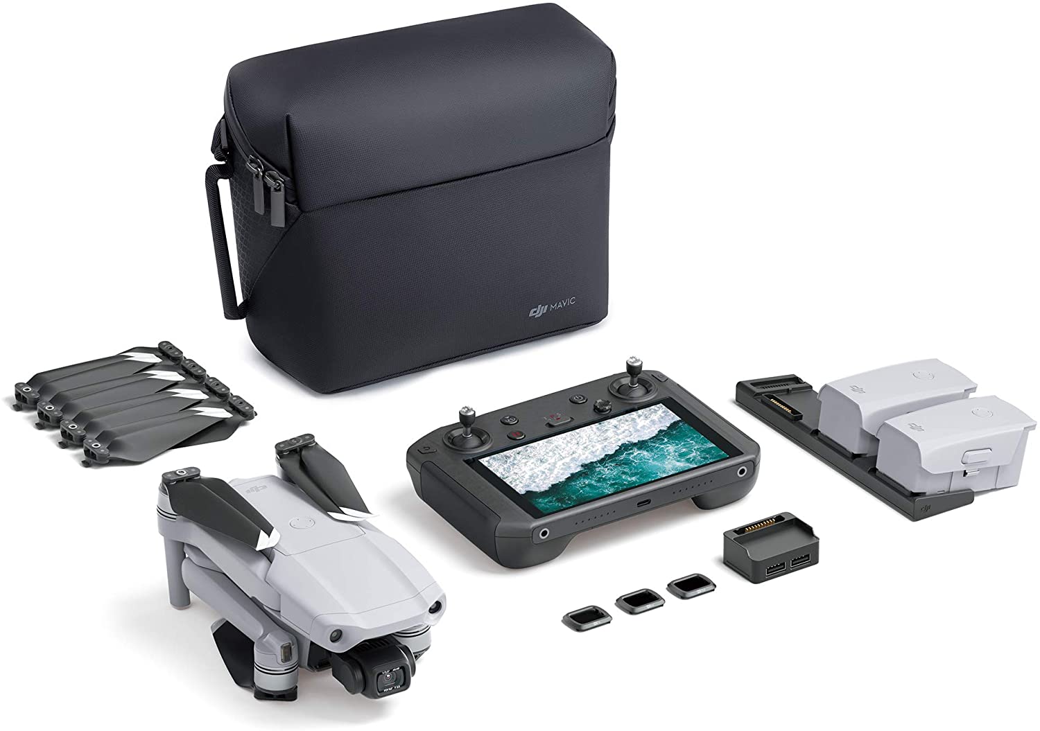 dji mavic air2 fly more combo with smart controller